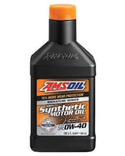 AMSOIL 0W-40 Signature Series 0W-40 Synthetic Motor Oil SP SP PETROL E