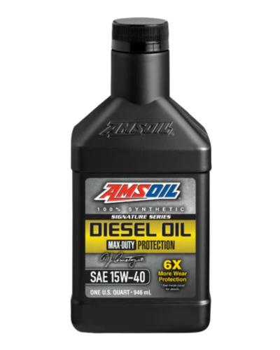 AMSOIL 15W-40 SIGNATURE MAX DUTY 15W40 CK-4 CK-4 DIESEL ENGINE MOTOR O