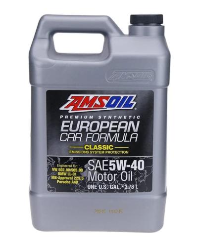 AMSOIL 5W-40 EURO 5W-40 BLACK SERIES SN SN PETROL ENGINE MOTOR OIL