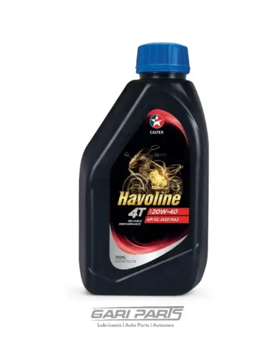 20W-40 CALTEX HAVOLINE® 4T MOTORCYCLE OIL SAE API SG / JASO MA-2 BIKE