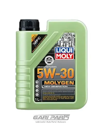 5W-30 LIQUI MOLY MOLYGEN NEW GENERATION FULLY SYNTHETIC API SP PETROL ENGINE MOTOR OIL GENUINE BUY FROM GARIPARTS