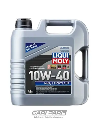 10W-40 LIQUI MOLY MOS2 API SL PETROL ENGINE MOTOR OIL GENUINE BUY FROM GARIPARTS