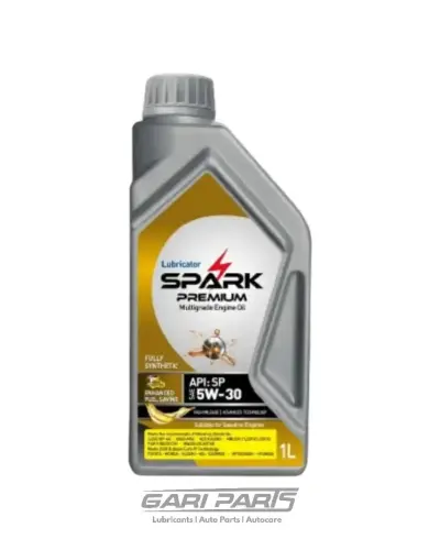 5W-30 LUBRICATOR SPARK PREMIUM SYNTHETIC API SP PETROL ENGINE MOTOR OI