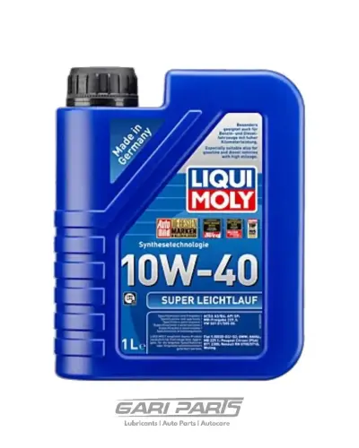 10W-40 LIQUI MOLY SUPER LEICTLAUF API SL PETROL ENGINE MOTOR OIL GENUINE BUY FROM GARIPARTS