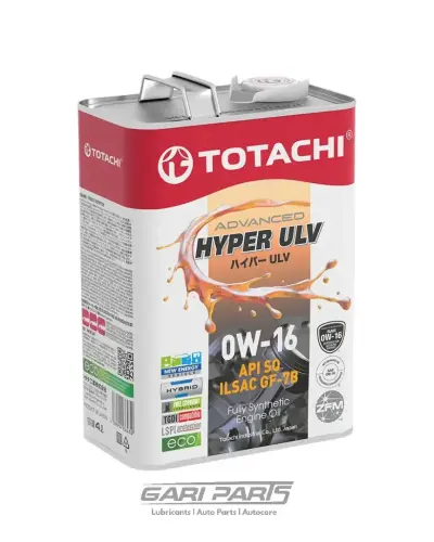 0W-16 TOTACHI GF/68 FULLY SYNTHETIC API SP PETROL ENGINE MOTOR OIL GENUINE BUY FROM GARIPARTS