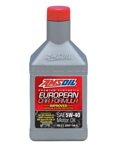 AMSOIL 5W-40 EURO 5W-40 RED SERIES SN SN PETROL ENGINE MOTOR OIL