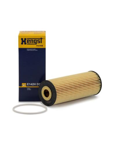 MERCEDES W-202 OIL FILTER HENGST E142HD21 Imported Filter by GariParts