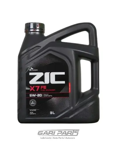 5W-20 ZIC X7 (A+) ILSAC GF6 API SP PETROL ENGINE MOTOR OIL GENUINE BUY FROM GARIPARTS